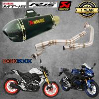 ท่อr15 ท่อmt15 ท่อyamaha ท่อakrapovic shorty 2รู เคฟล่า r15โฉมใหม่ ท่อแต่ง r15 โฉมใหม่ เสียง แน่น นุ่ม ทุ้ม ไม่แต่งในรอบสูง ระบายความร้อนได้ดี อัตราเ