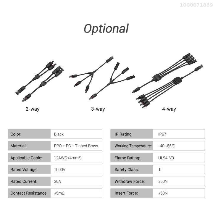 y-สายเคเบิลอะแดปเตอร์ขั้วต่อโซลาร์ขนาน3ทางตัวเชื่อมเคเบิ้ลโซล่าร์-แผง-ip67กันน้ำแบบ-self-locking-สำหรับผู้ชายและผู้หญิง12awg-คอนเนคเตอร์ต่อขยาย