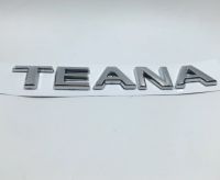 นิสสัน เทียน่า ตัวอักษรติดท้าย มีกาวพร้อมติดตั้ง Nissan TEANA ABS Chrome Letters Tail Rear Trunk