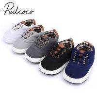 【hot】！ 2019 Baby Shoes Newborn Boys Causal Bow Anti-slip Patchwork Soft Sole Sneakers Prewalker 0-18M