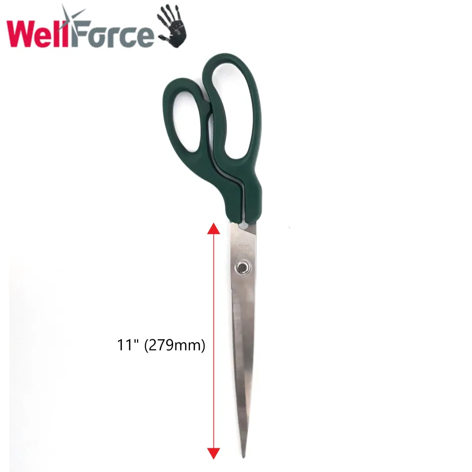 Wellforce 11Inch Professional Carpet And Wallpaper Sharp Scissors