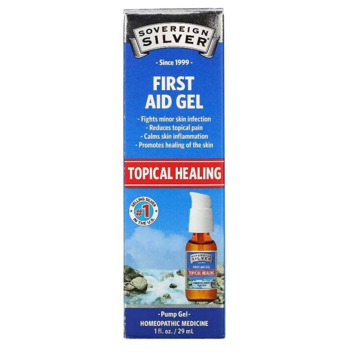Sovereign Silver, First Aid Gel, 1 fl oz (29 ml) Lazada PH