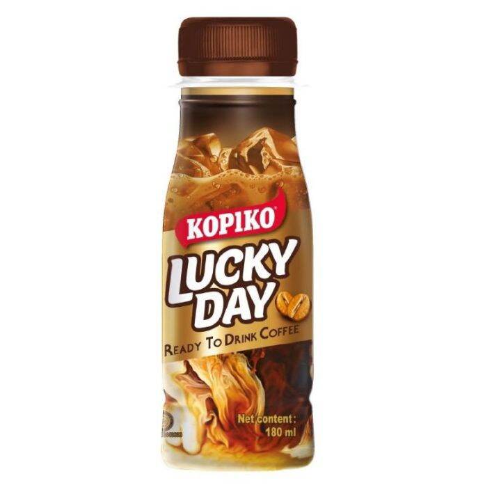 Kopiko Lucky Day Strong & Creamy Coffee -180mL | Lazada PH