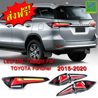 Mastersat TOYOTA Fortuner รุ่นปี 2015-20 เป็นไฟวิ่ง ไฟ Led Day light+ไฟเลี้ยว ในกันชน ตรงรุ่น วัสดุ ABS อย่างดี กันน้ำ ไฟหรี่ ไฟแต่งรถ  ไฟรถแต่ง ใส่แล้วสวยกว่าเดิม