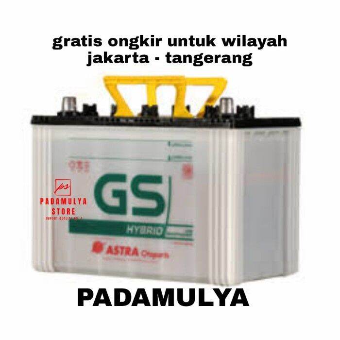 Aki GS Astra N70 Hybrid 12V 70Ah 65D31R Battery Mitsubishi L200 L300