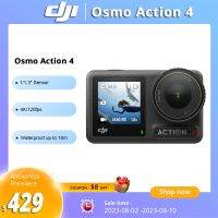 DJI Osmo Action 4 1/1.3 ″ เซ็นเซอร์4K/120Fps และ155 ° อัลตร้าไวด์กันน้ำได้ถึง18เมตรใหม่เอี่ยมดั้งเดิมมีในสต็อก