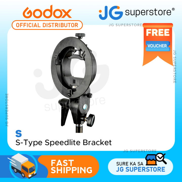 Godox S-Type Flash Bracket Bowens S Mount Holder Universal Type for ...