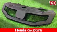 AD.กระจังหน้าแต่ง HONDA CITY 2012 RR สีดำด้าน+โลโก้  H แดง งาน ABS