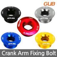 GUB M20 G-20วงเล็บด้านล่าง Chainwheel BB Cranks ฝาครอบถ้วย Arm Bolt CNC AL-6061 MTB Crankset Fixing Bolt สกรู CNC สำหรับ SHIMANO