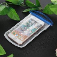 1-10 buah tas renang casing ponsel tahan air tas tahan air kantung ponsel penutup PV untuk ponsel iPhone Galaxy