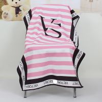 【CC】✗△  70x150cm Luxury Brand Digital Printed Microfiber Toallas Dry Sport Shawl Pink Beach