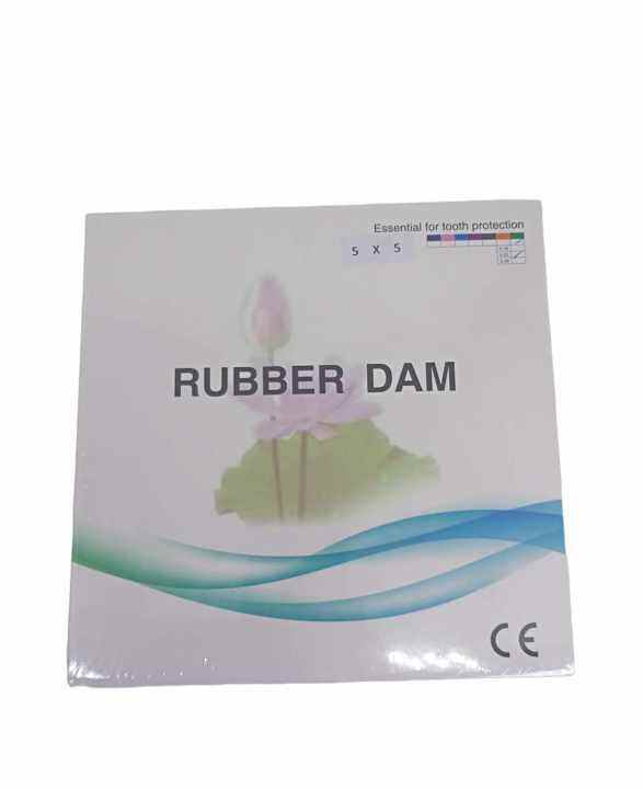 Rubber Dam Sheet (5x5) 52 Pieces Lazada PH