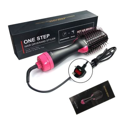 △ Multifunctional Hair Straightener Brush Hair Curler Brush Hair Styler Tool Drop Shipping