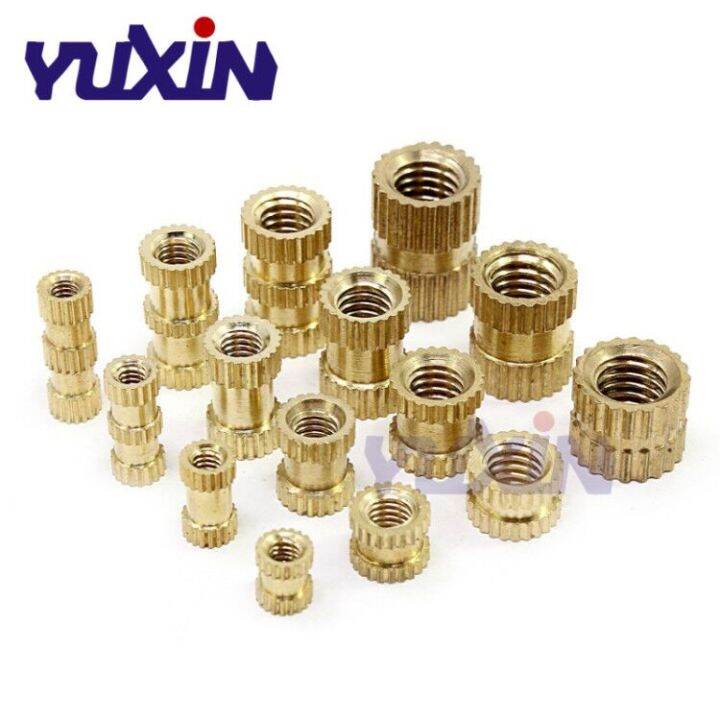 330pcs210pcs-m2-m10-brass-knurled-insert-nuts-threaded-insert-screws-assortment-set-kit-industry-machinery-nut-injection-tools