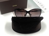 Tomford แว่นตากันแดด รุ่น TF212 AF 03A ( Black )