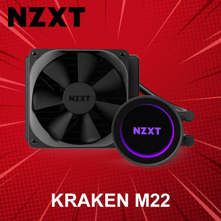 ชุดน้ำปิด NZXT KRAKEN M22 รับประกันศูนย์ 3 ปี Lazada.co.th
