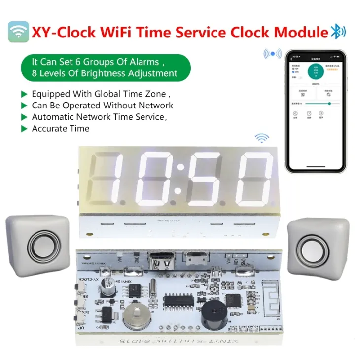 XYclock WiFi Time Service Clock Module Automatically Gives Tme To DIY