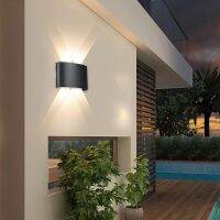 LED Waterproof Wall Lamp Outdoor Garden Courtyard Indoor Bedroom Living Room Decorative Lighting Aluminum Wall Lamp LP-083