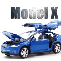 1:32 Tesla MODEL X Alloy Car Model Diecasts &amp; Toy Vehicles Toy Cars Free Shipping Kid Toys For Children Christmas Gifts Boy Toy Die-Cast Vehicles