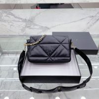 2023 PradaˉSpring New Womens Bag Leisure Simple Fashion Darling Flap Womens Bag Chain One Shoulder Large Capacity Crossbody Bag