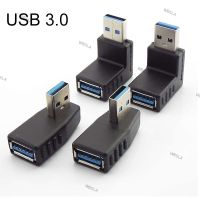 USB 3.0 A Male to Female Connector Converter Adapter Plug 90 Degree Up Down Left Right USB Head Extension Angled for Laptop PC W6TH