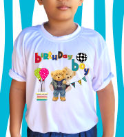 ??เสื้อยืดวันเกิด Happy Birthday เสื้อธีมปาร์ตี้วันเกิด เสื้อยืดสกรีนราคาถูก BDB-004??