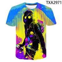 2023 NEW2022ใหม่ Graffiti T เสื้อผู้ชายผู้หญิงลำลอง T เสื้อแขนสั้น3D พิมพ์ streetwear Tops TEE