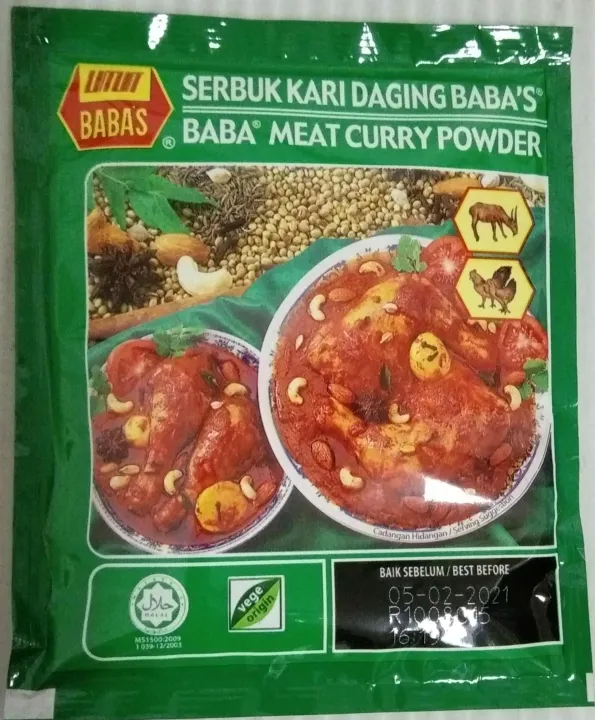 BABAS SERBUK KARI DAGING 25GM | Lazada