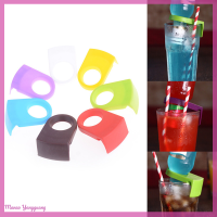 Manao 2pcs ผู้ถือขวดเบียร์คลิปค็อกเทลแก้วถ้วย Goblet CLIP TOOL Bar Club SUPPLY