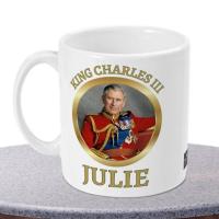 แก้ว King Charles III King Charles แก้วกาแฟ King Charles ถ้วย111ถ้วยแก้วออนซ์เซรามิก11ใบสำหรับฉลองการเป็นสมาชิกของกษัตริย์คนใหม่