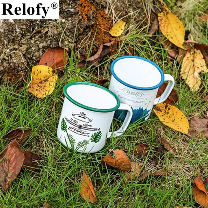 270ml-outdoor-camp-enamel-beer-mug-home-accommodation-wine-cup-coffee-thickers-mugs-family-juice-water-drinking-beverage-utensil
