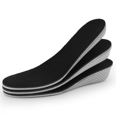 ❀﹊✷ Height Increase Insole Hard Breathable Memory Foam Heel Lifting Inserts Shoe Lifts Shoe Pads Elevator Insoles for Unisex