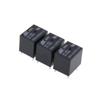 รีเลย์ Sra-05vdc-Cl Sra-12vdc-Cl รีเลย์กำลัง Sra-24vdc-Cl 100ชิ้นรีเลย์5ขา Dc 5V 12V 24V 250vac 10a 5pin รีเลย์รถยนต์สีดำ