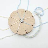 ⊙☒ Round Square Bracelet Knitting Kumihimo Disc Disk Tray Braided Rope Knot Knitting Weaving Jewelry Desgin Board New