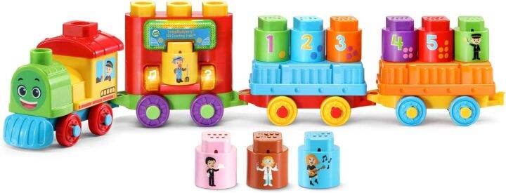 นำเข้า-รถไฟ-leapfrog-leapbuilders-123-counting-train-multicolor-ราคา-1-290-บาท