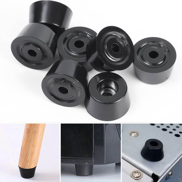8pcs Rubber Feet Chair Floor Protector Anti Slip Furniture Speaker
