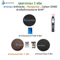 สารกรองน้ำ 3 ชนิด แอนทราไซต์,แมงกานีส,คาร์บอน ID900