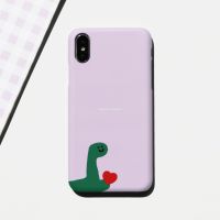 【Korean Phone Case Momo】 Take My Heart 5 Types Slim Card Cute Hand Made Cute Unique Design SAMSUNG Compatible for iPhone 8 xs xr 11pro 11 12 12pro mini Samsung Korea Made