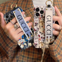 Gu.cci Wristband Phone case 14 14Plus 14Pro 14ProMax 13 13pro 13promax Case Fashion Flowers simple iphone case soft shell phone case 11 11promax iphone x xs xr xsmax Trendy iphone 12 12pro 12promax classic Upgrade