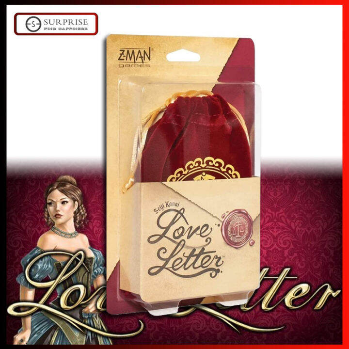 Love Letter Card Game เกมการ์ดจดหมายความรักเกมลดกลยุทธ์ยุคฟื้นฟู ...