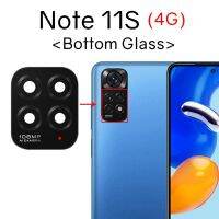 เลนส์กระจกกล้องถ่ายรูปหลังด้านหลังสำหรับ Xiaomi Redmi Note 11E Pro Note 11 Pro Plus 5G 11S 4G อะไหล่2201116SC 21091116I 2201116SG