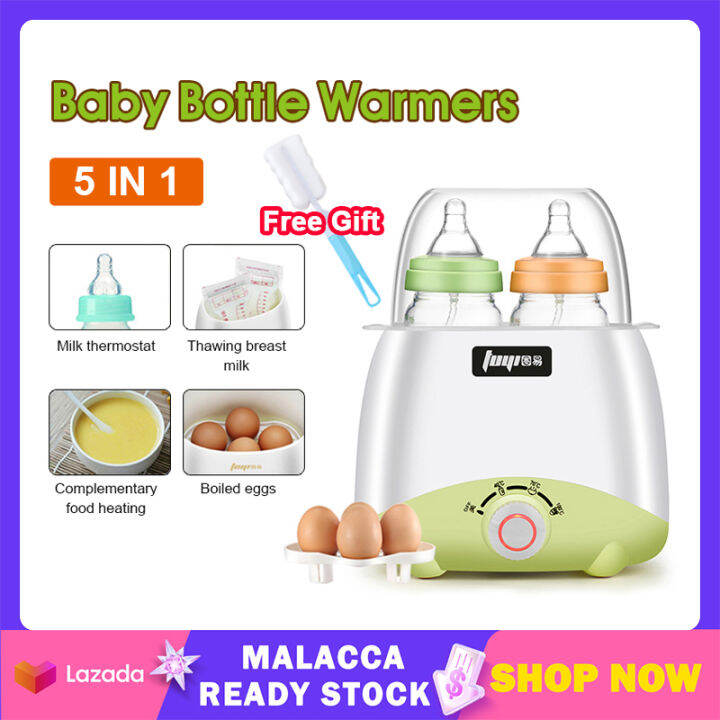 Milk Bottle Warmer Sterilizer 5 in 1 Fast Heating Thawer Breastmilk Egg
