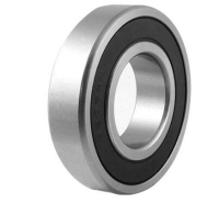 6208-2RS ( 40 x 80 x 18 mm. ) BALL BEARING  ลูกปืนเม็ดกลม ฝายาง = 1 ตลับ 6208DD