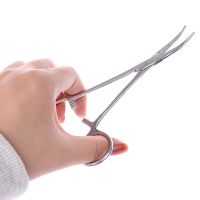 【YF】 Hemostatic Clamp Forceps Straight   Curved Surgical Serrated