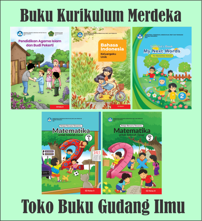 Buku Siswa SD / MI Kelas 2 Kurikulum Merdeka/ Buku Kumer SD Kelas 2 ...