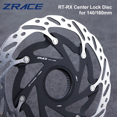 ZRACE 140มิลลิเมตร160มิลลิเมตรจักรยานถนนดิสก์เบรกเบา RT-RX ศูนย์ล็อคจักรยานแผ่นโรเตอร์กระจายความร้อนที่แข็งแกร่งลอยโรเตอร์