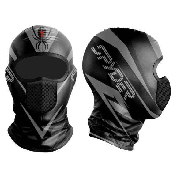 Spyder Balaclava with Foam Full Face Mask for Motorcycle Riders and