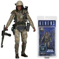 Figma ฟิกม่า Figure Action จากหนังดัง NECA Aliens เอเลี่ยน ฝูงมฤตยูนอกโลก Series 9 Alien Private Ricco Frost Ver แอ็คชั่น ฟิกเกอร์ Anime อนิเมะ การ์ตูน มังงะ ของขวัญ Gift จากการ์ตูนดังญี่ปุ่น สามารถขยับได้ Doll ตุ๊กตา manga Model โมเดล