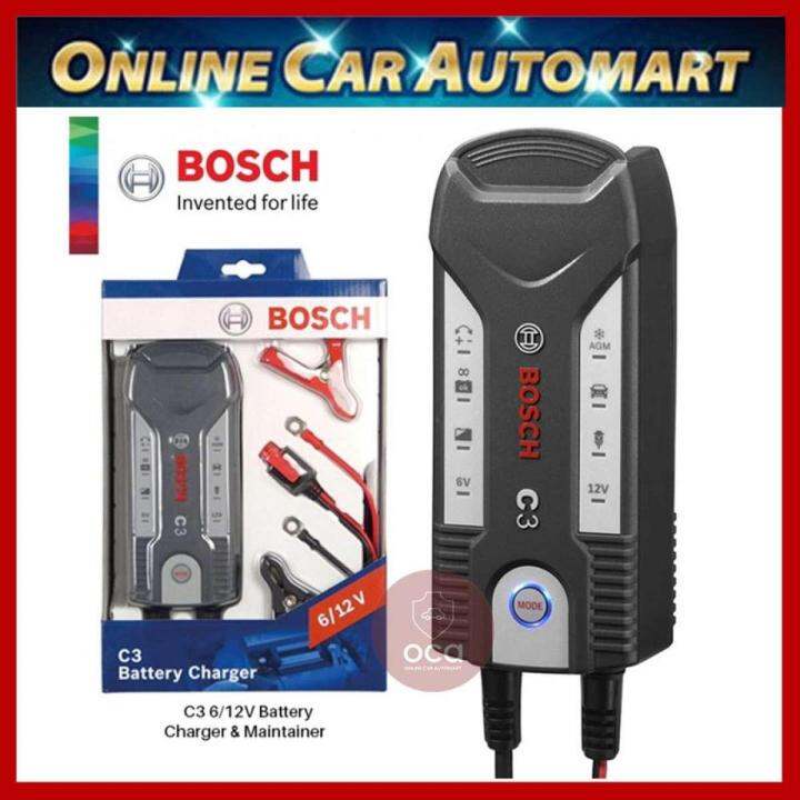 Bosch C3 Battery Charger 6V/12V Lazada