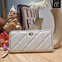 (แท้ ?%‼ from Factory) ? Model C8570 ACCORDION  ZIP WALLET WITH PILLOW QUILTING